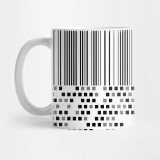 Monochrome line art Mug